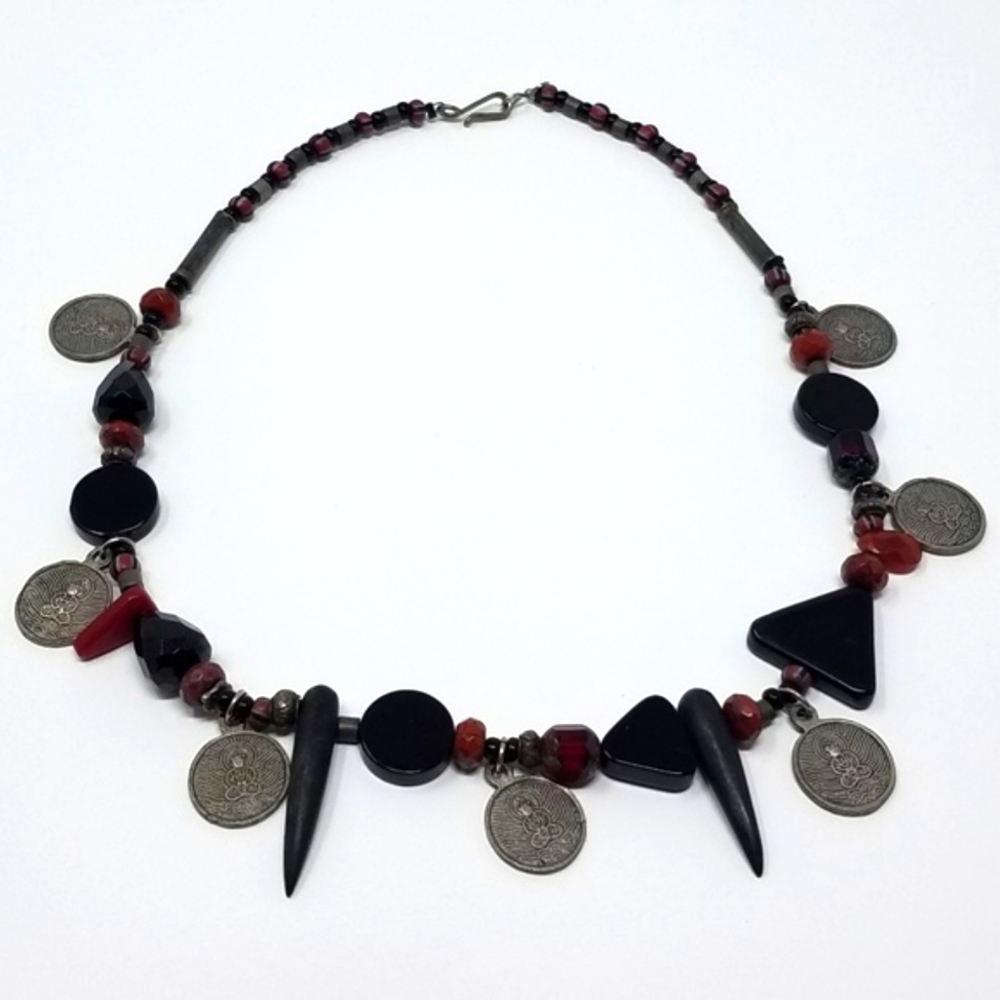 Meditation Medallion Choker Buddha Necklace